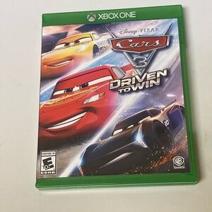Xbox One Disney Pixar Cars 3: Driven to Win – Video Game, Excellent Condition